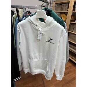 NEW SPEED SPORT unisex - print hoodie in white